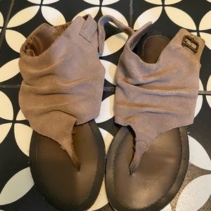 Mia Suede Sandal